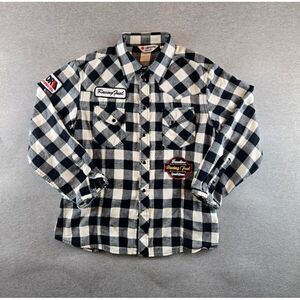 VTG Union 76 Lubricants Racing‎ Fuel Flannel - Men's Large Japanese Streetwear